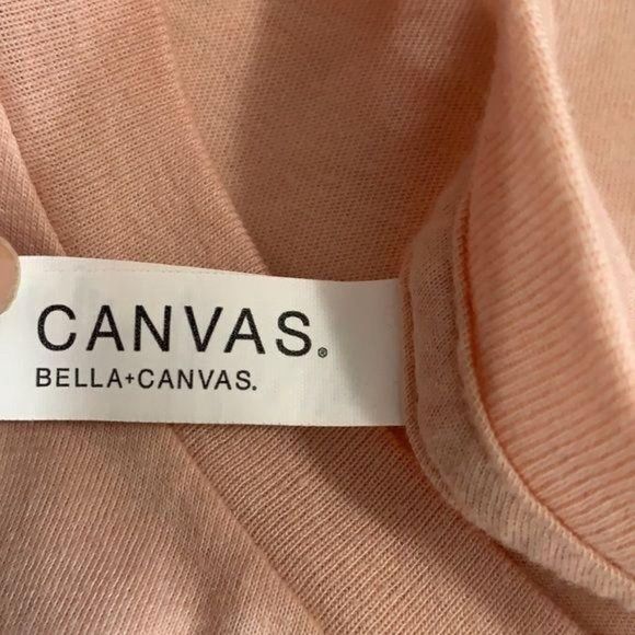 Bella‎ Canvas He Is Risen Peach Size Large Tee shirt - Picture 7 of 8